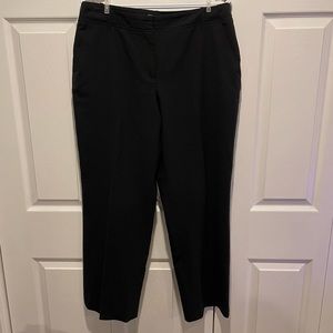 Black Straight Leg Dress Pants